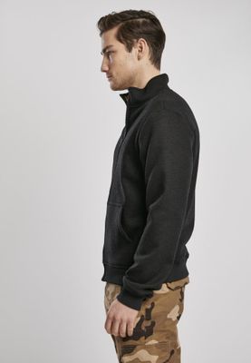 Gray soft jacket with teddy lining