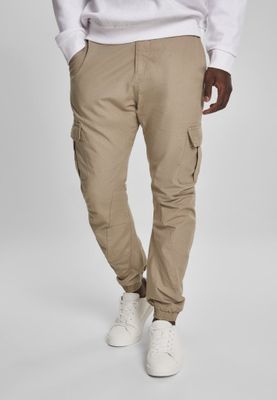 Ripstop Cargo Sweatpants Beige
