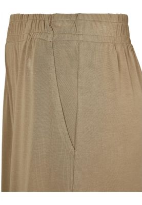 Khaki modal culotte ladies