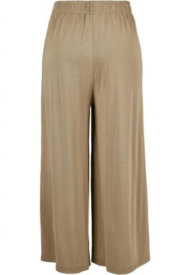 Khaki modal culotte ladies