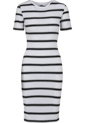 Dress with stripes