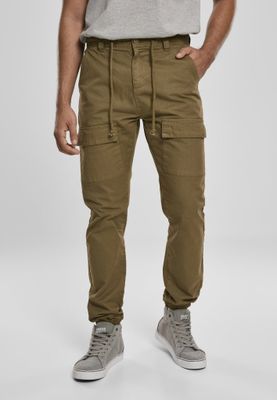 Cargo jogging pants with pocket olive