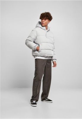 Hooded Cropped Pull Over Jacket