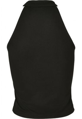 Short top with turtleneck neck