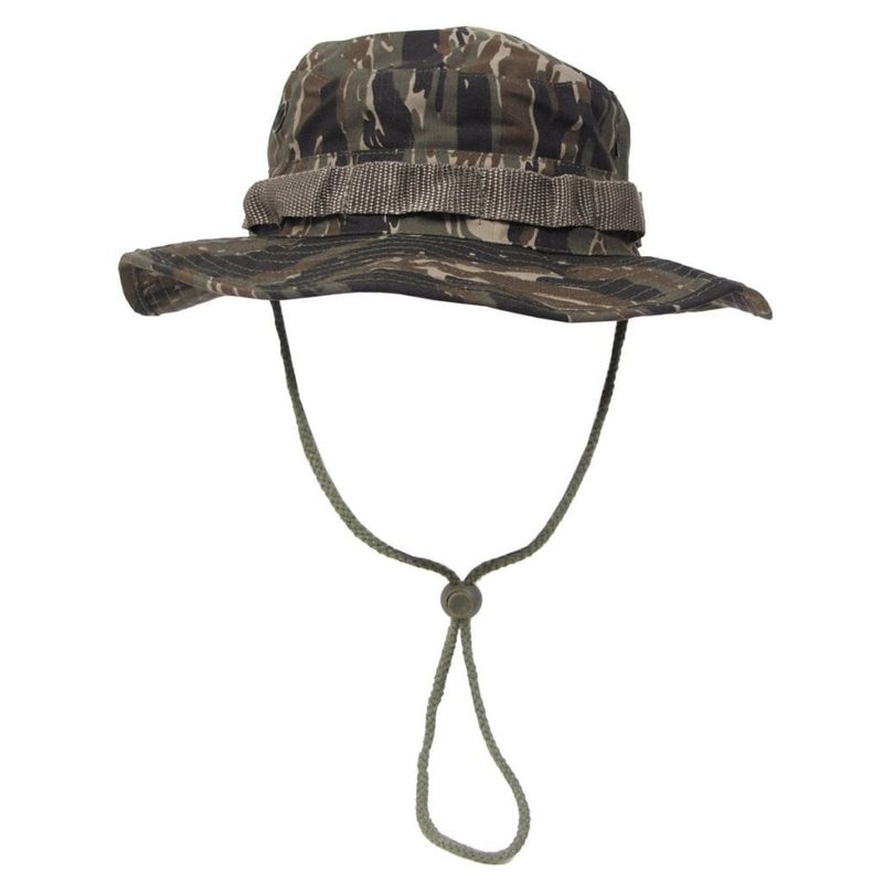 Booniehat med ripstop tiger stripe
