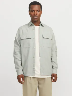 Twill Overshirt - herr