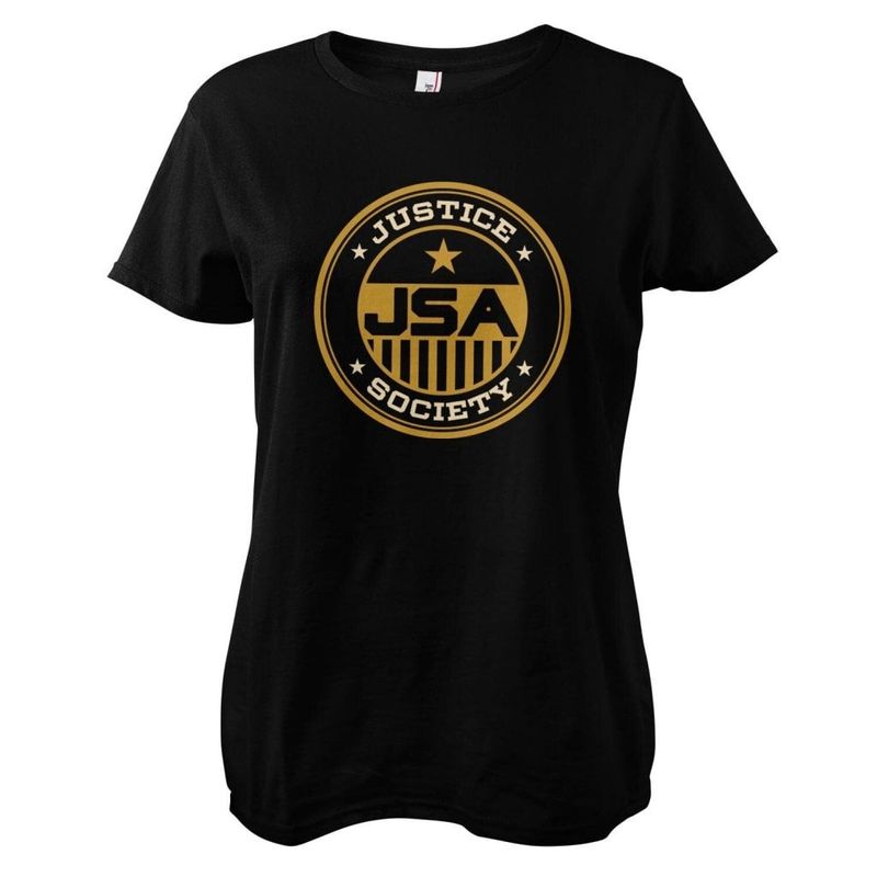 Black Agirly - Justice Society Girly Tee