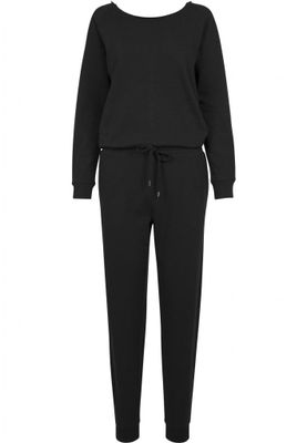 Ladies Long Sleeve Terry Jumpsuit