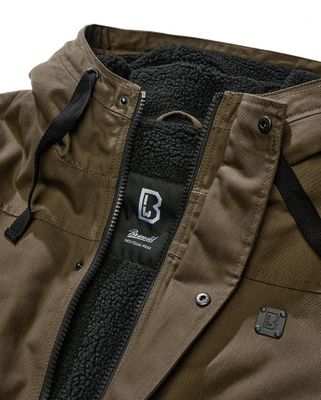 Men's teddy-lined jacket