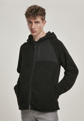 Teddy jacket with zip