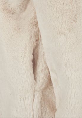Fluffy teddy coat with hood