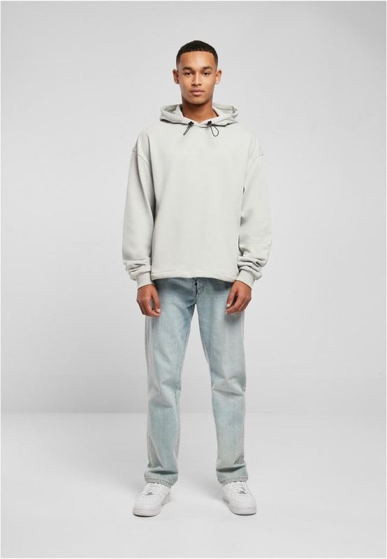 Sporty hoodie with drawstring mens