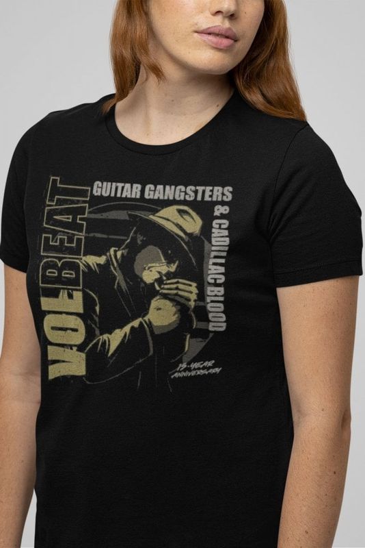 Volbeat Guitar Gangsters Girly Tee