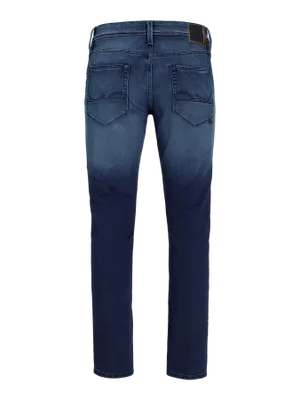 Tapered fit jeans med tvättad design - MIKE