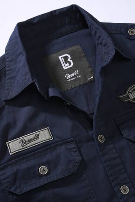 Luis Vintage shirt - navy
