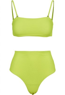 Bandeau high waist bikini