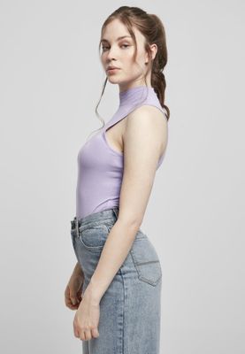 Ladies Sleeveless Turtleneck Body