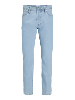 Ljusblå loose fit jeans herr - EDDIE