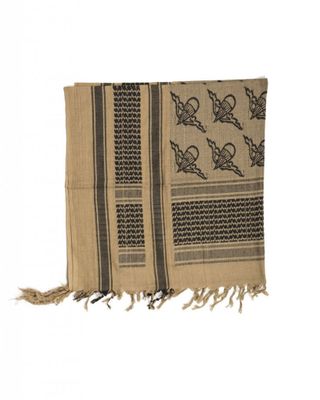 Shemagh paratrooper coyote/black