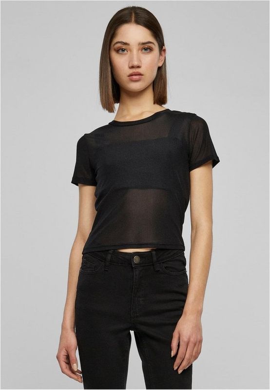 Mesh-top i kort model til damer.