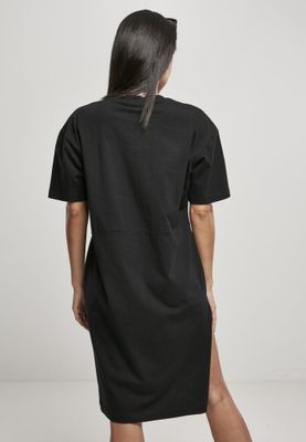 T-shirtklänning med slits