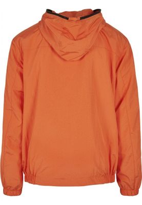 Windbreaker with long zipper