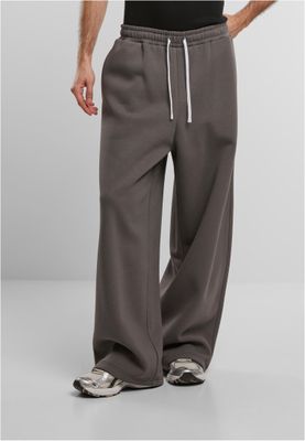 Fluffy Wide Leg Trackpants Byxor för herr – magnet