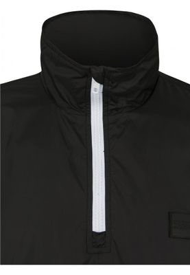 Pull over jacket with collar