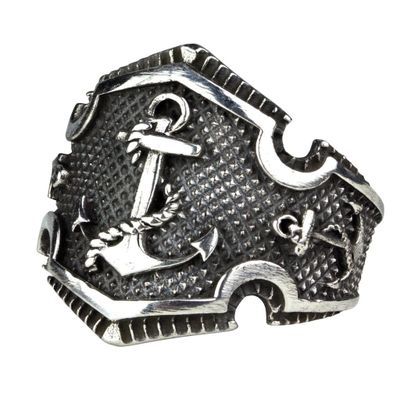 Anker ring 925 sterling sølv
