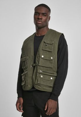 Worker vest cotton fabric