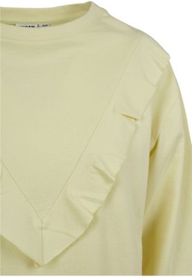Sweatshirt with long bodice