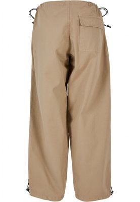 Parachute pants, also known as parachute trousers, are a type of pants that were popular in the 1980s. They are characterized by