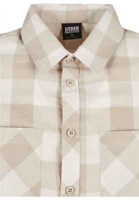 Ladies Turnup Checked Flanell Shirt