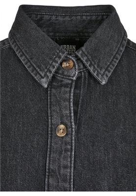 Denim shirt in oversize women