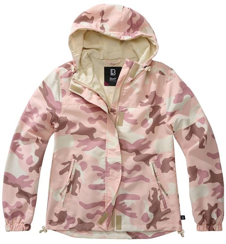 Vindjakke uforet candy camo - Dame
