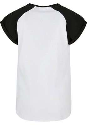 Girls Contrast Raglan Tee