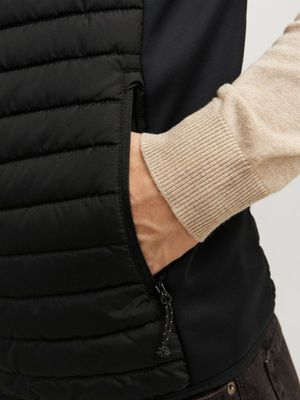 Men's thin puffer vest