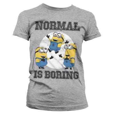 Minions - Normal Life Is Boring girly T-shirt