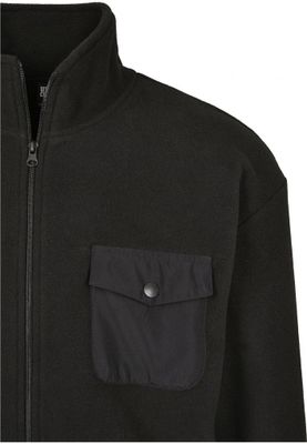 Black fleece jacket men
