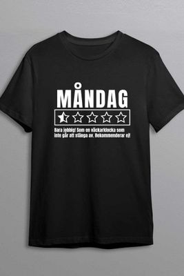 Måndagar recension - T-shirt