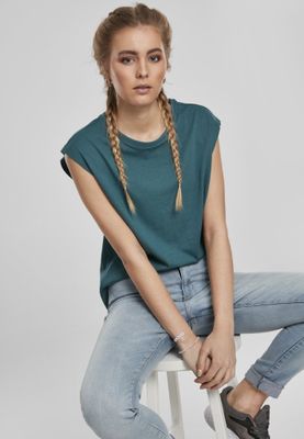 T-shirt with short and wide arms