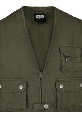 Worker vest cotton fabric