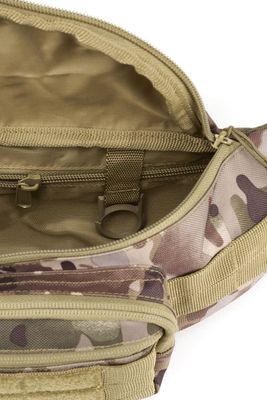 Waist bag with MOLLE - camo