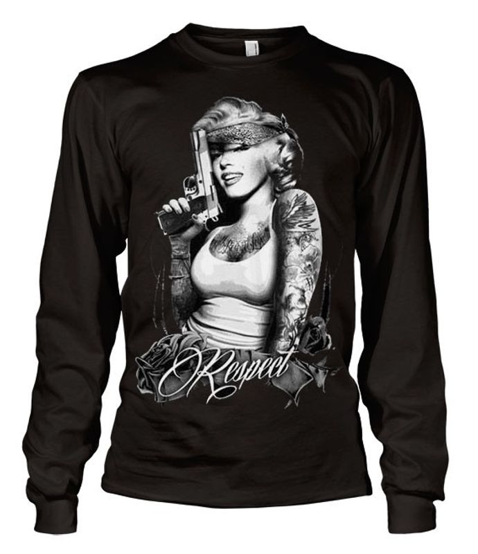 Marilyn Monroe Respect longsleeve