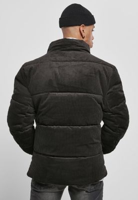 Puff jacket in corduroy