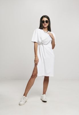 T-shirtklänning med slits