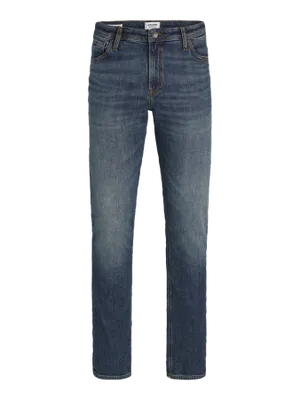 Mörkblå stentvättade jeans herr - CLARK