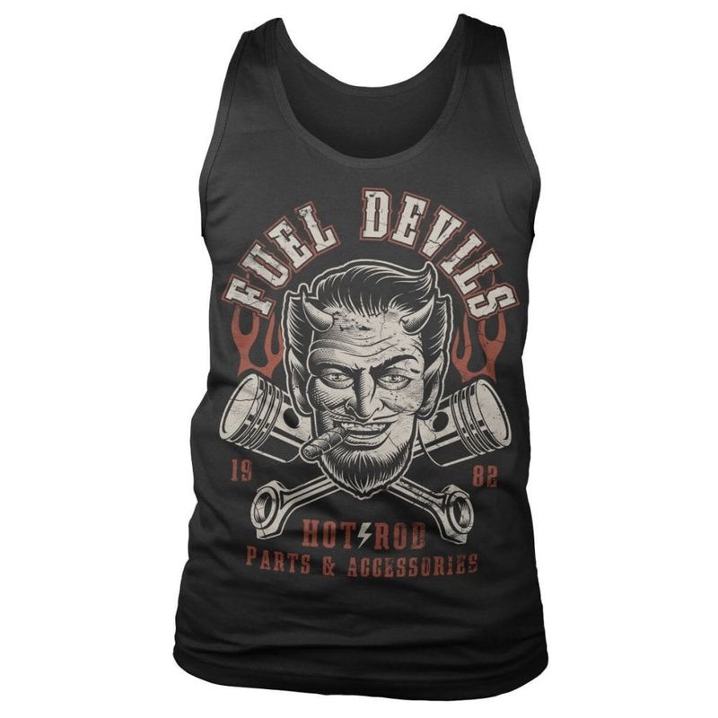 Fuel Devils Satan's Pistons Tank Top