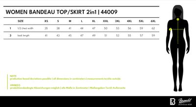 Klassisk strapless top med elastisk nederkant – vit