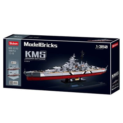 Bismarck Battleship 2 in 1 - Sluban - M38-B1102